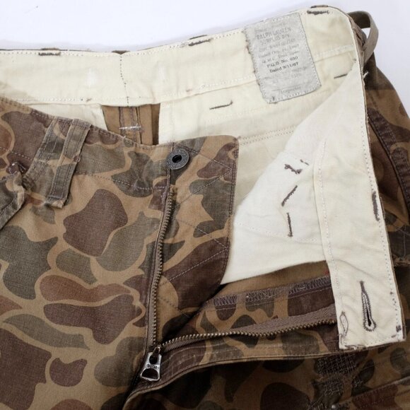 POLO Ralph Lauren camo pants sz 30 x 32 cargo explorer voyager - Picture 15 of 15
